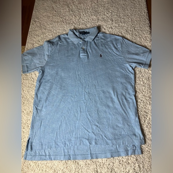 Ralph Lauren Men's Blue Polo Shirt XL - Picture 1 of 5